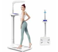 Ultrasonic Height and Weight Scale, Digital Medical Scale with LCD Display, Physician Professional Scale, 5~200kg Body Weight Scale for Weight Height Obesity Value BMI Measurement