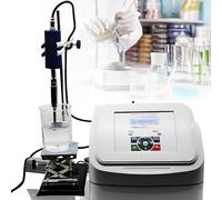 Ultrasonic Homogenizer 800W High-Speed Lab Emulsifying Machine - Mini Cell Disruptor Sonicator with 1s-99h Timer for Biology, Optics, Jewelry, Aerospace