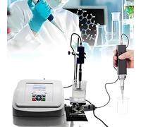 Ultrasonic Homogenizer Emulsifier Machine, Cell Disruptor Mixer, 20kHz Working Frequency, Includes Titanium Probe, Capacity 10-600ml for Liquid Emulsification