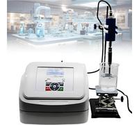 Ultrasonic Homogenizer, High Speed Cell Disruptor Sonicator, Lab Disperser Emulsifier with Adjustable Height Bracket, 2mm Probe for Laboratory Use