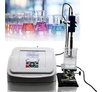 Ultrasonic Homogenizer Lab Emulsifier with Titanium Probe, 600ml Capacity, Timer 1s-99h, Ideal for Laboratory, Cosmetics, Food, 3mm Probe for Efficient Mixing