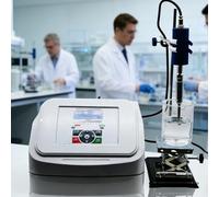 Ultrasonic Homogenizer Lab Sonicator Emulsifier Machine with Digital Control for Biology and Laboratory Sample Processing, Includes 8mm Probe