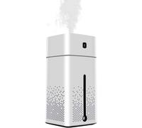 Ultrasonic Humidifier, Cold Mist Humidifier, Ultrasonic Humidifier for Desk, Quiet Humidifier with 1L Water Tank for Car, Room, Bedroom