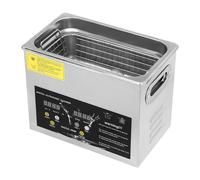 Ultrasonic Jewellery Cleaner, 3 L Stainless Steel Ultrasonic Cleaner, Professional Ultrasonic Cavitation Machine with Digital Timer & Heater, for Jewellery Dentures Carburetors Coins
