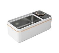 Ultrasonic Jewelry Cleaner,450ml 6-Timer-Mode - Jewelry Denture Ultrasonic Cleaner | for Bracelets Earrings Rings Eyeglasses Ear Studs Travel Dorm Home Bathroom