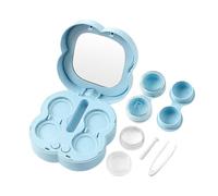 Ultrasonic Lens Cleaner Machine,Automatic Soft Lenses Cleaning Machine | Waterproof Dustproof Intelligent Cleaner for Women Men Outdoor Travel Business Trips