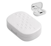 Ultrasonic Lens Cleaner,Portable Ultrasonic Soft Lenses Cleaning Care - 5 Modes Intelligent Display Solution Soak Case Cleaner for Daily Use Travel Sharing
