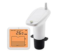 Ultrasonic Level Meter - Cistern Level Gauge, Water Sensor Alarm | Accurate Ultrasonic System for Level Detection, Digital Multifunction Meter for Home Use