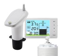 Ultrasonic Liquid Depth Meter, Water Sensor Transmitter, Multifunctional Liquid Sensors, Practical and Practical, Liquid Depth Meter with Temperature Display