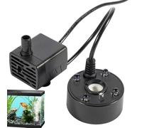 Ultrasonic Mist Maker - Water Fountain Fogger, Pond Mister Atomizer Fogger | Ultrasonic Fogger LED Lights, Pond Dimmers for Aquariums, Water Functions, Home Decor Machine, Accessories