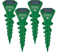 Ultrasonic Mole Repellent Outdoor, Solar-Powered Gopher Repellent for Lawn Garden Yard, Mole and Vole Repeller Waterproof, Effectively Repels Gophers Snake Chipmunks Groundhogs J002