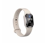 Ultrasonic Mosquito Repellent Bracelet, Electronic Bionic Mosquito Repellent Pest and Insect Repellent Wristband Watch for Travel Camping Accessories(Beige-Digital Display)
