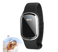 Ultrasonic Mosquito Repellent Bracelet - Insect Repellent Band, Anti Bug Bite Bracelet, Rechargeable Mosquito Repellent Watch, Ultra Sound Wrist Band for Kids Adults Sport Product, Black
