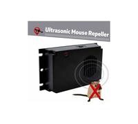 Ultrasonic Pest Repeller for Home & Car - Safe 12.5 kHz Mouse & Rat Rodent Control, Battery Powered (4xLR14)