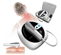 Ultrasonic Physiotherapy Machine, Hand-Held 1Mhz Ultrasound Therapy Device with 30-Min Timer for Pain Relief and Muscle Healing, Home Use Body Massager