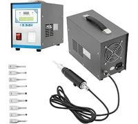 Ultrasonic Plastic Welder Kit, Handheld Spot, Welding Machine with 10 Heads LCD Display