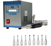 Ultrasonic Plastic Welder,Portable Spot Welding Machine,Handheld with 10 Pcs Heads