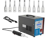 Ultrasonic Plastic Welding Machine 700W 28KHz Spot Welder with 10 Welding Heads LCD Display for ABS PP PE