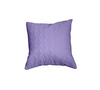 Homescapes Ultrasonic Quilted Embossed Cushion Cover in Mauve | Size: 80 cm x 80 cm Homescapes Mauve 80 cm x 80 cm