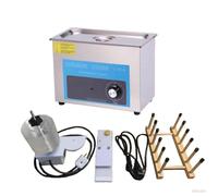 Ultrasonic Record Cleaner Machine, 4.5/6L Capacity Automatic Disc Cleaner with Drying Rack, 180W LP Washer for Deep Cleaning 8 Vinyl Records at Once, 40,000 Cavitations/s