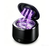 Ultrasonic Retainer Cleaner 230ml Glasses Cleaner Device 42 kHz - 45 kHz, Ultrasonic Jewellery Cleaner for Cleaning Jewellery Denture Watch Glasses Diamond Ring