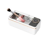 Ultrasonic Retainer Cleaner Machine 450ml Space Saving - Six Mode Timer Jewelry Cleaning, Stainless Steel Tank, Versatile Tool | Necklaces Bracelets Earrings Eyeglasses Ear Studs Travel Dorm Home Bath