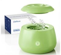 Ultrasonic Retainer Cleaner Machine 48kHz Denture and Aligner Cleaning Pod for Mouth Guards Night Guards Dental Trays Braces Toothbrushes Jewelry with 200ML Capacity (Green)