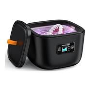 Ultrasonic Retainer Cleaner, Professional Ultrasonic Dentures Cleaner Machine, Retainer Cleaner Machine with U-V Light, Portable Jewelry Cleaner for Dental, Retainer, Mouth Guard, Ring, Jewelry