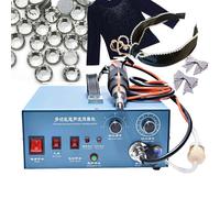 Ultrasonic Rhinestone Setting Tool, Hot Fix Bling Machine with 8 Tip Sizes (1mm-8mm), No Glue Required, Perfect for Beads and Crystal Projects, 110V