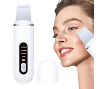 Ultrasonic Skin Scrubber - Scalp Spatula Face Cleaner | Beauty Instrument for Blackhead Removal | Facial Pore Cleanser Tool for Dead Skin and Oil | Professional Device for Exfoliation Skincare Routine