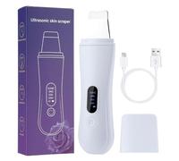 Ultrasonic Skin Scrubber - Ultrasonic Skin Spatula, Ionic Deep Cleansing Facial With 4 Modes,Waterproof Rechargeable Facial Scraper | Deep Cleansing Face Scrubber For Women & Girls, Home Salon Skins