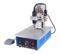 Ultrasonic Spot Welder for Plastic Welding, Portable Desktop Machine with Electronic Pedal for Riveting and Spot Welding Non-Woven and Nylon Fabrics