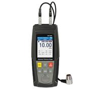 Ultrasonic Thickness Gauge, Digital Pipes Thickness Meter, with Probe, Range 1-300mm, Data Storage, for Measuring Metal and Nonmetal Materials, Steel, Plastic, Glass