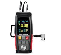 Ultrasonic Thickness Gauge - Kethvoz Accurate Thickness Tester Range 1.00~300.0mm for Corrosion Wear Level Structural Thickness of Metal Plastic Ceramic Glass and Sound Speed