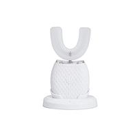 Ultrasonic Toothbrush, Automatic Toothbrush 360° Electric Sonic Toothbrush Tooth Whitening Kit with LED Light, IPX7 Waterproof, Hands Free Rechargeable Tooth Brush for Adults