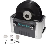 Ultrasonic Vinyl Record Cleaner Kit - 49kHz High-Frequency Cleaning System with Automatic Drying & Air Circulation for Optimal Album Care