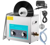 Ultrasonic Vinyl Record Cleaner Machine 6L Capacity 40kHz Frequency Deep Cleaning for Optimal Sound Quality Restore Your Vinyl Records Enhance Music Experience Preserve Your Collection Effortlessly