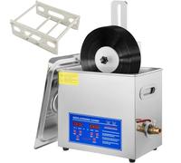 Ultrasonic Vinyl Record Cleaner Machine 6L Capacity 40kHz Frequency Deep Cleaning for Optimal Sound Quality Restore Your Vinyl Records Enhance Music Experience Preserve Your Collection Effortlessly