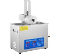 Ultrasonic Vinyl Record Cleaner, Portable Ultrasonic Cleaner, with Digital Timer and Heater, Adjustable Temperature/304 Stainless Steel, for Jewelry Watch Retainer Glasses Denture