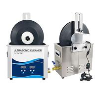 Ultrasonic Vinyl Record Cleaner with Heated System, Adjustable Temperature, and Degas for Professional Record Maintenance