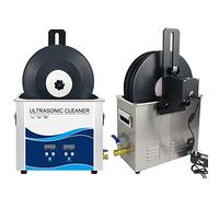 Ultrasonic Vinyl Record Cleaner with Heated System, Adjustable Temperature, and Degas for Professional Record Maintenance