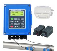 Ultrasonic Water Flow Meter, Digital Water Liquid Flowmeter Tester, Ultrasonic Clamp-on Transducers Sensors for Pipe DN15-6000mm, -30~160 ℃ Temperature Rang(DN300-6000)