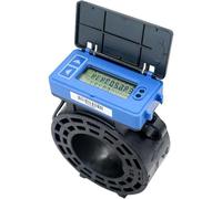 Ultrasonic Water Flow Meter with LCD Display for Accurate Agricultural Irrigation & Garden Management Smart Water Monitoring Solution