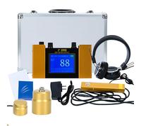 Ultrasonic Water Leak Detector, Adjustable Geophone Sensor with Headset for Underground Water Leak Detection and Alarm, Reliable Leak Detection Solution