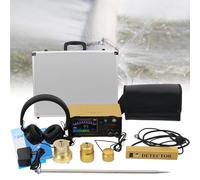 Ultrasonic Water Leak Detector, Professional Underground Pipe Leak Sensor, Water Leak Geophone, Concealed Pipe Leak Finder for Home & Outdoor, Leak Detection Tool
