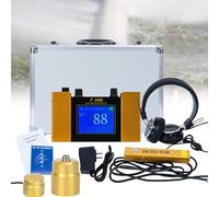 Ultrasonic Water Leak Detector, Professional Underground Pipe Leak Sensor, Water Leak Geophone, Concealed Pipe Leak Finder for Home & Outdoor, Leak Detection Tool