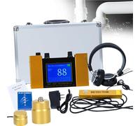 Ultrasonic Water Leak Detector with Adjustable Sensor and Headset for Plumbing Detection