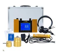 Ultrasonic Water Leak Detector with Geophone Sensor for Pipe Leakage Detection in Plumbing, Floor Heating, and Underground Systems