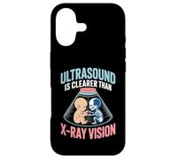 Ultrasound Is Clearer Than X-Ray Vision Sonographer Case for iPhone 17