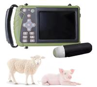 Ultrasound Machine for Pregnancy, Handheld Portable B-Ultrasound Scanner with 3.5MHz Probe for Animals, Lightweight Design with LCD Screen